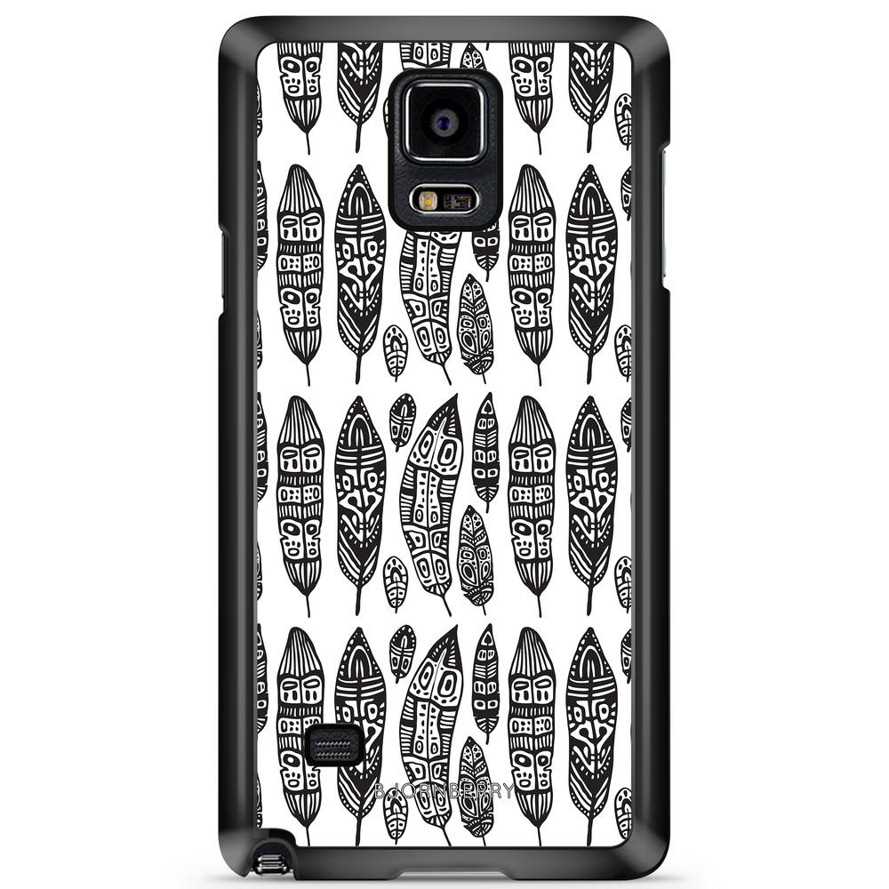 Samsung Galaxy Note 4 Case - Vintage Feathers
