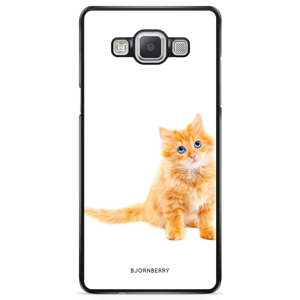 Samsung Galaxy A5 (2015) Case - Small Brown Cat