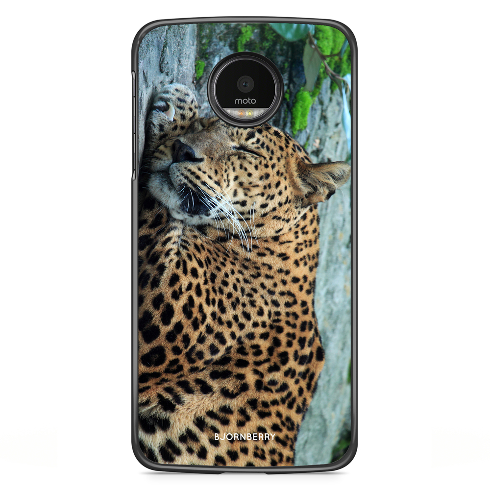 Motorola Moto G5S Plus Case - Sleeping Leopard