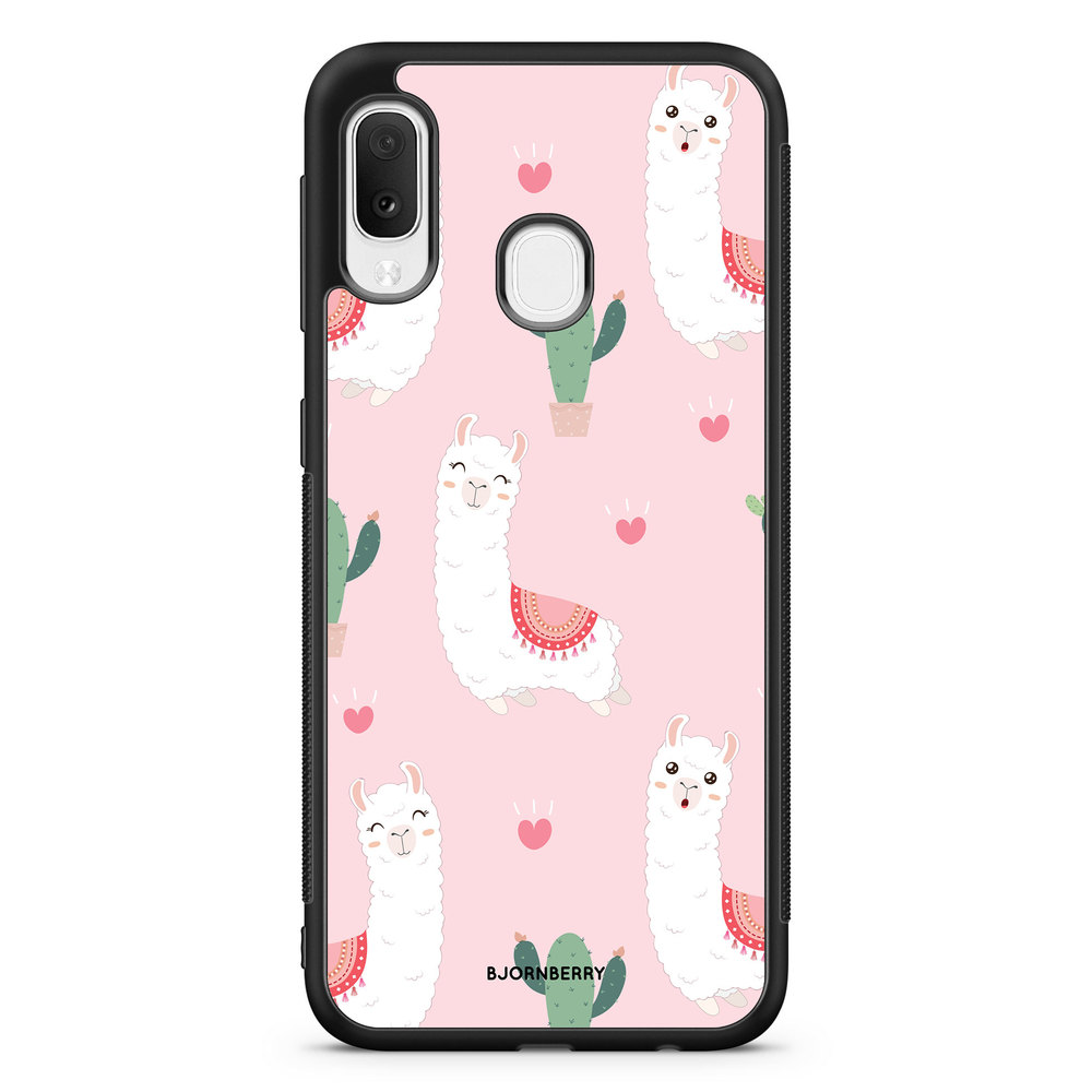 Samsung Galaxy A20e Case - Llama Pattern