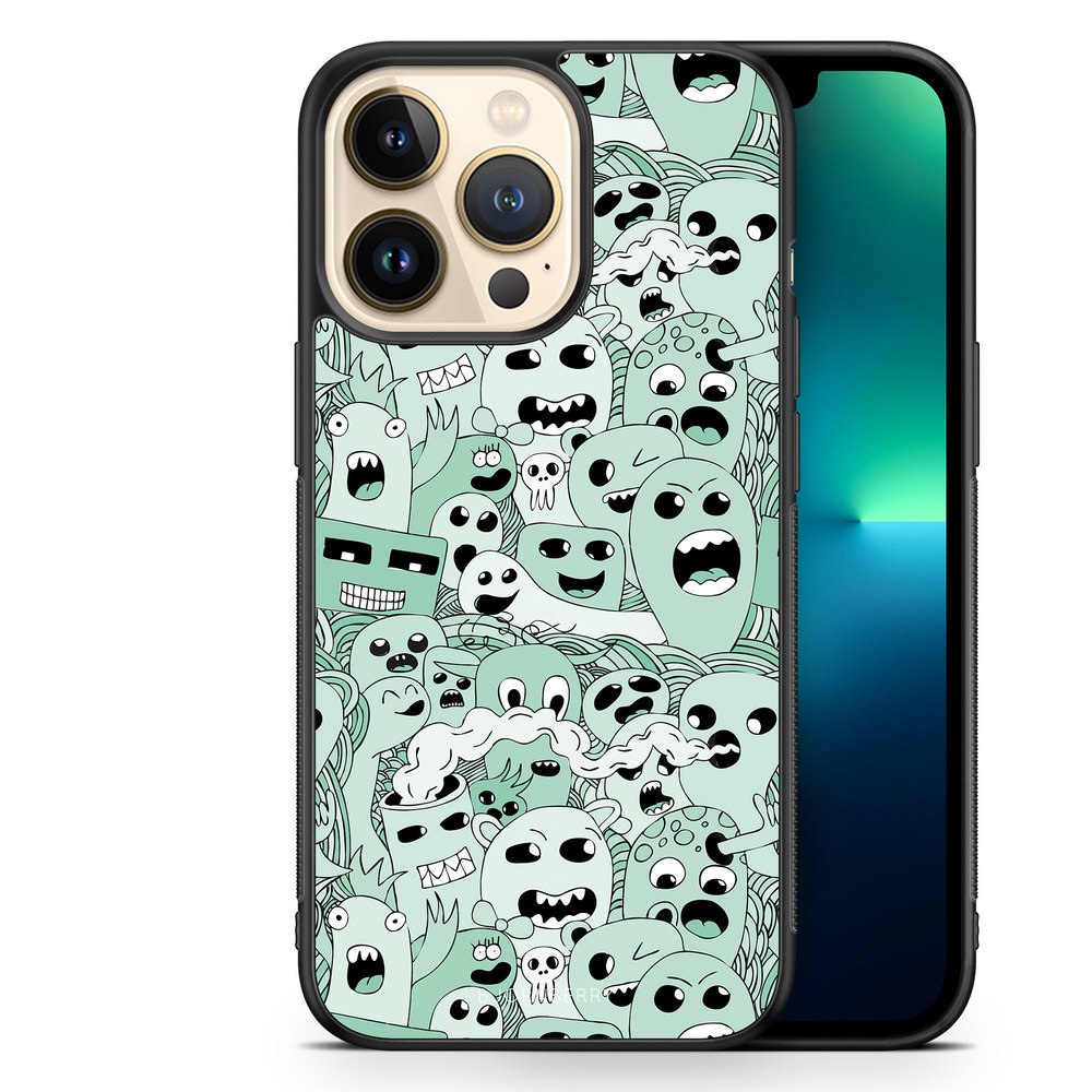 iPhone 13 Pro Case - Ghost Pattern