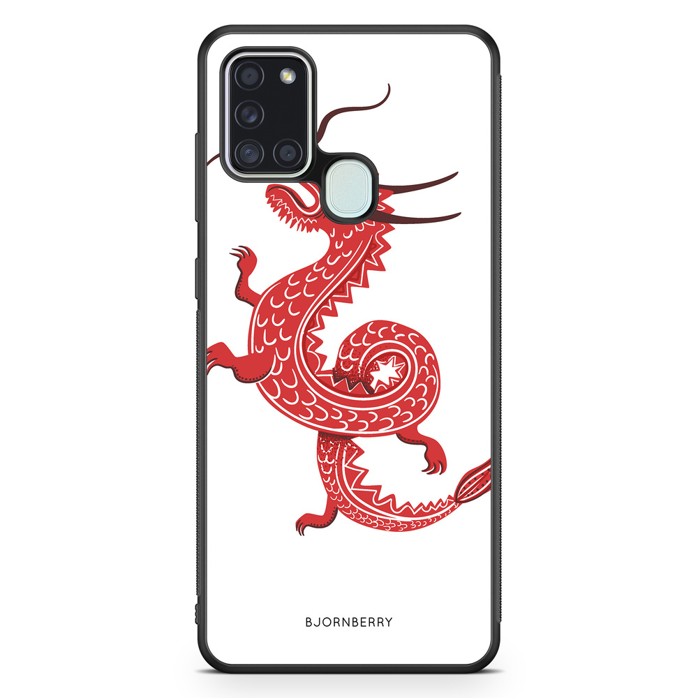 Samsung Galaxy A21s Case - Red Dragon