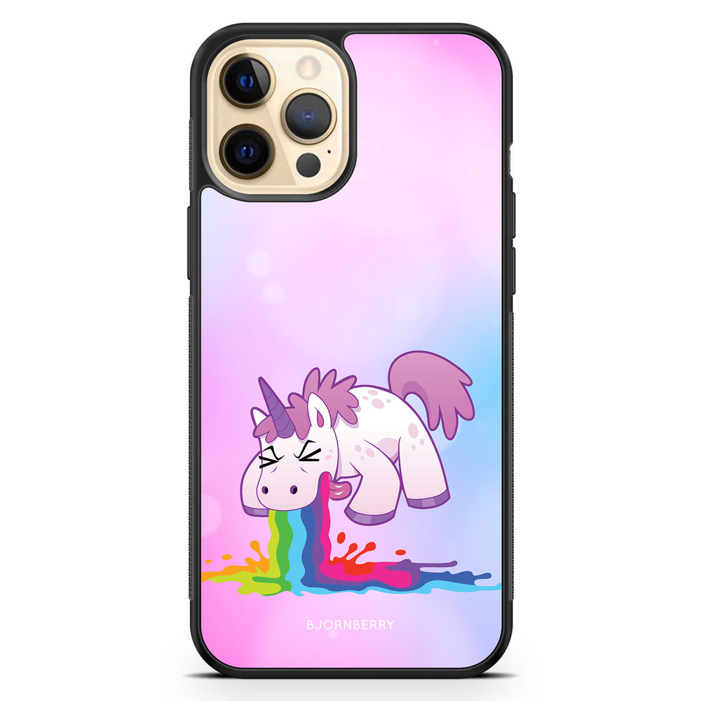 iPhone 12 Pro Max Case - Puking Unicorn