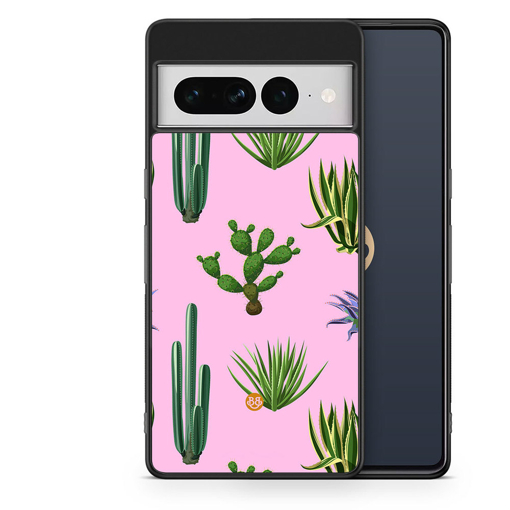 Google Pixel 7 Pro Case - Cactus Pattern
