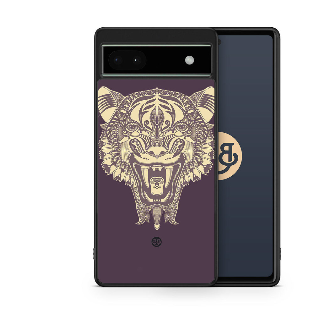 Google Pixel 6a Case - Mandala Panther