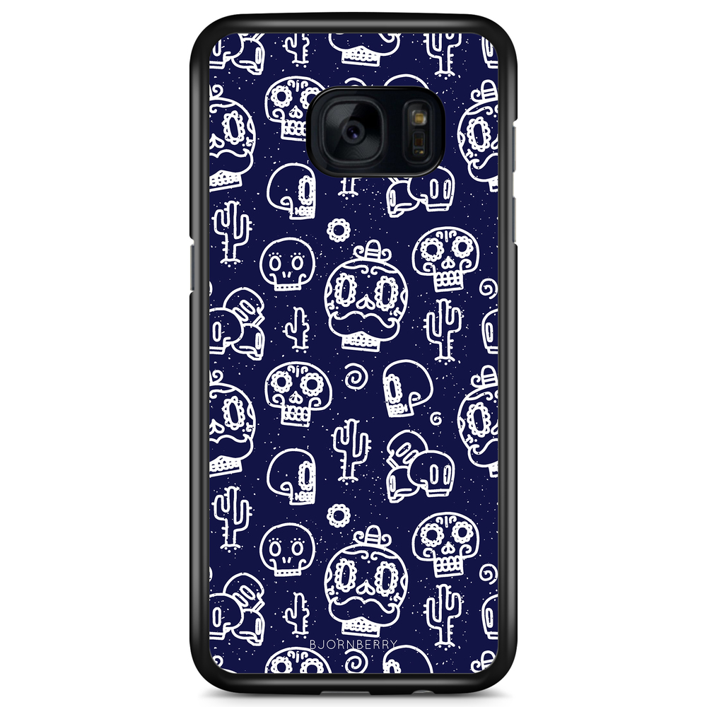 Samsung Galaxy S7 Case - Oldschool Skulls