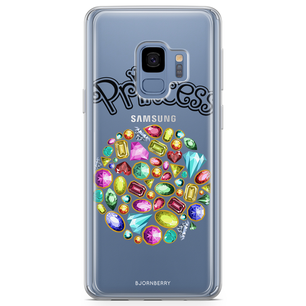 Samsung Galaxy S9 Fashion Skal - Princess Diamanter