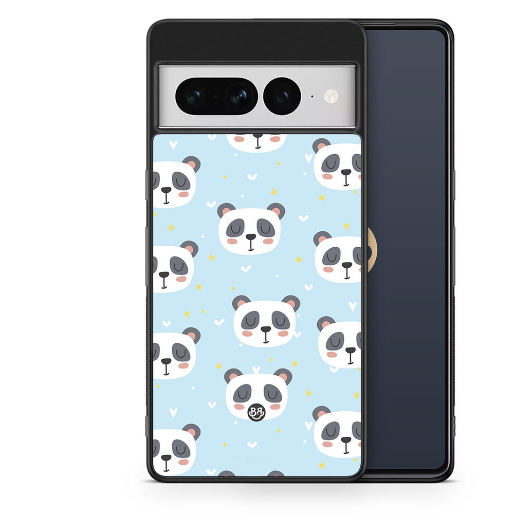 Google Pixel 7 Pro Case - Panda Pattern