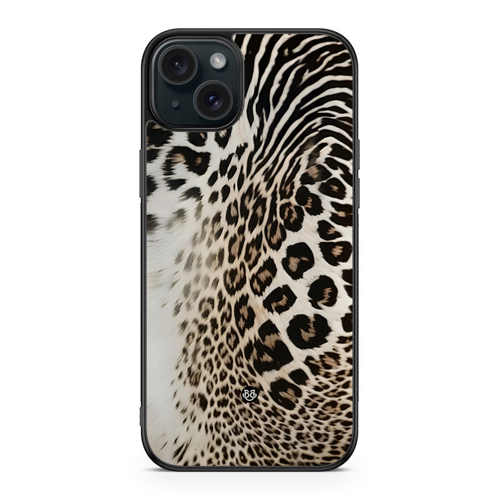 iPhone 15 Plus Case - WILD BLOOM - Leopard Fade