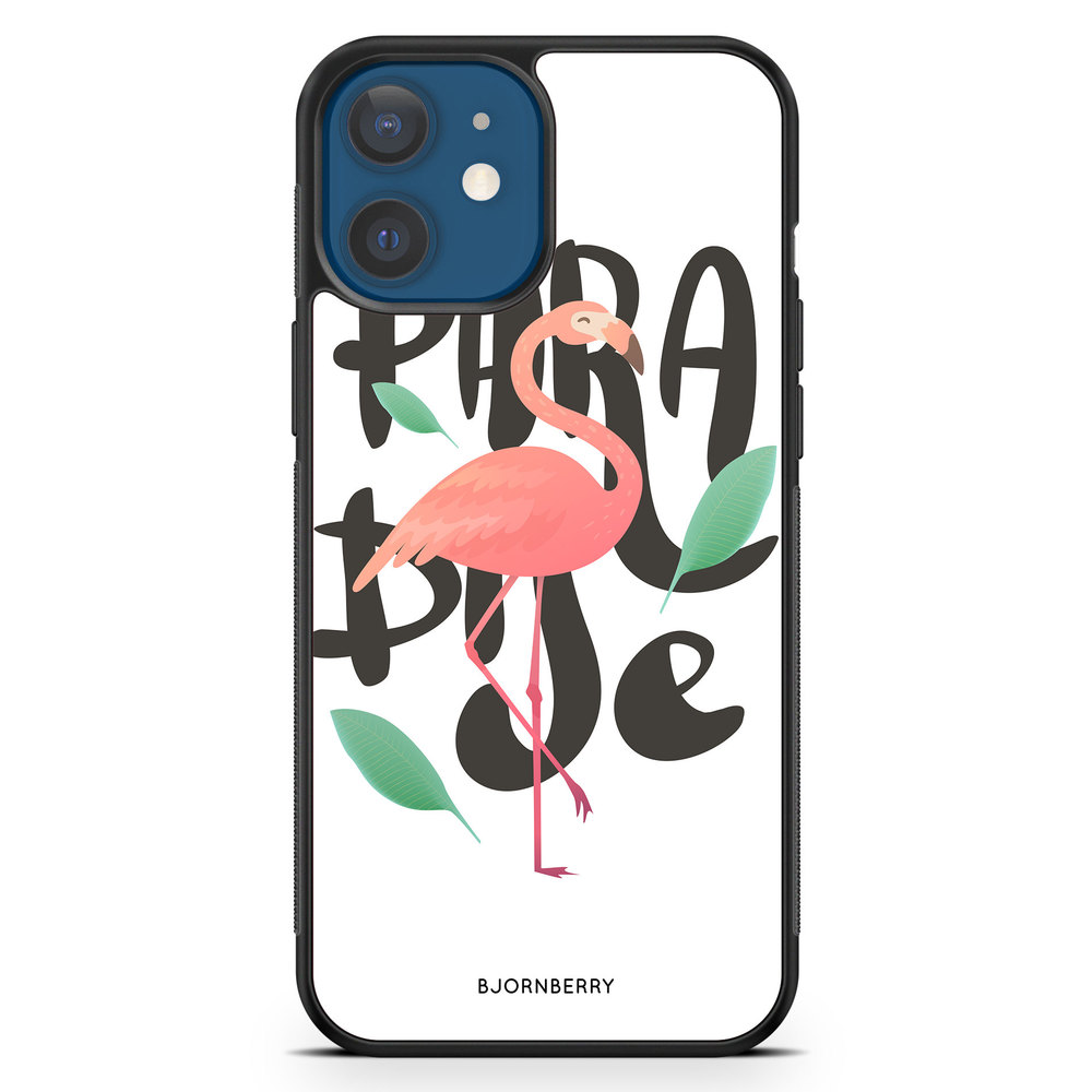 iPhone 12 Mini Case - Paradise Flamingo