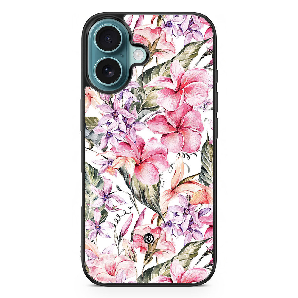 iPhone 16 Case - Watercolor Flowers