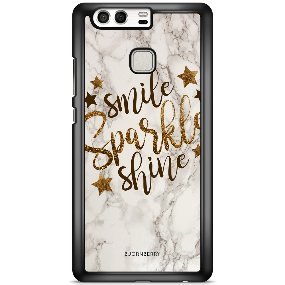 Huawei P9 Case - Smile,Sparkle,Shine
