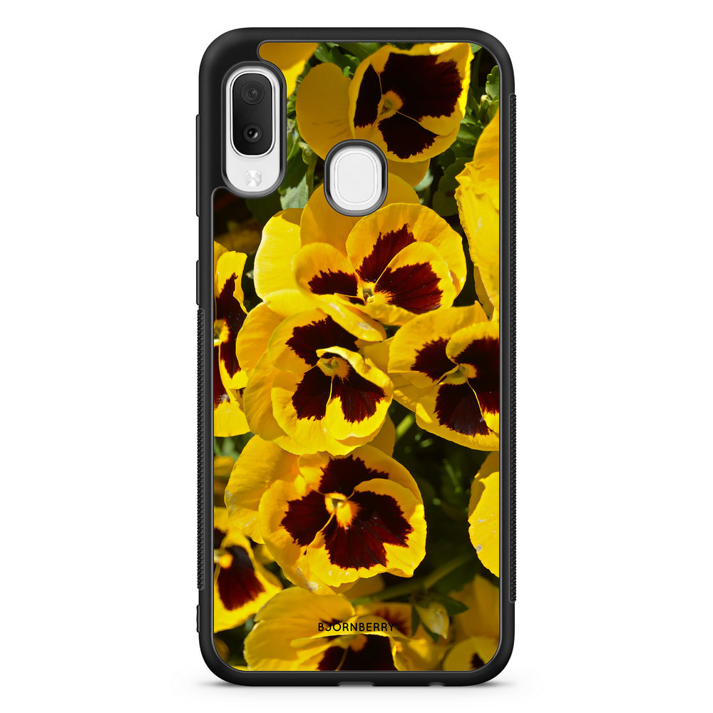 Samsung Galaxy A20e Case - Yellow Spring Flower