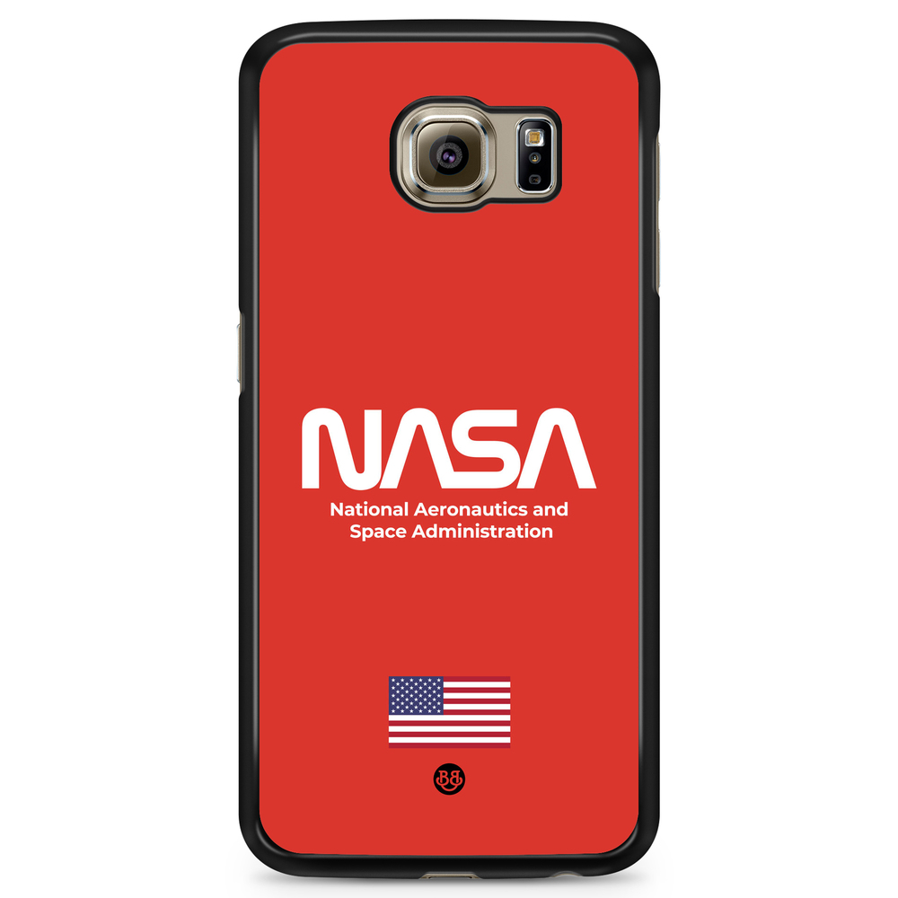Samsung Galaxy S6 Edge+ Case - NASA Worm Red