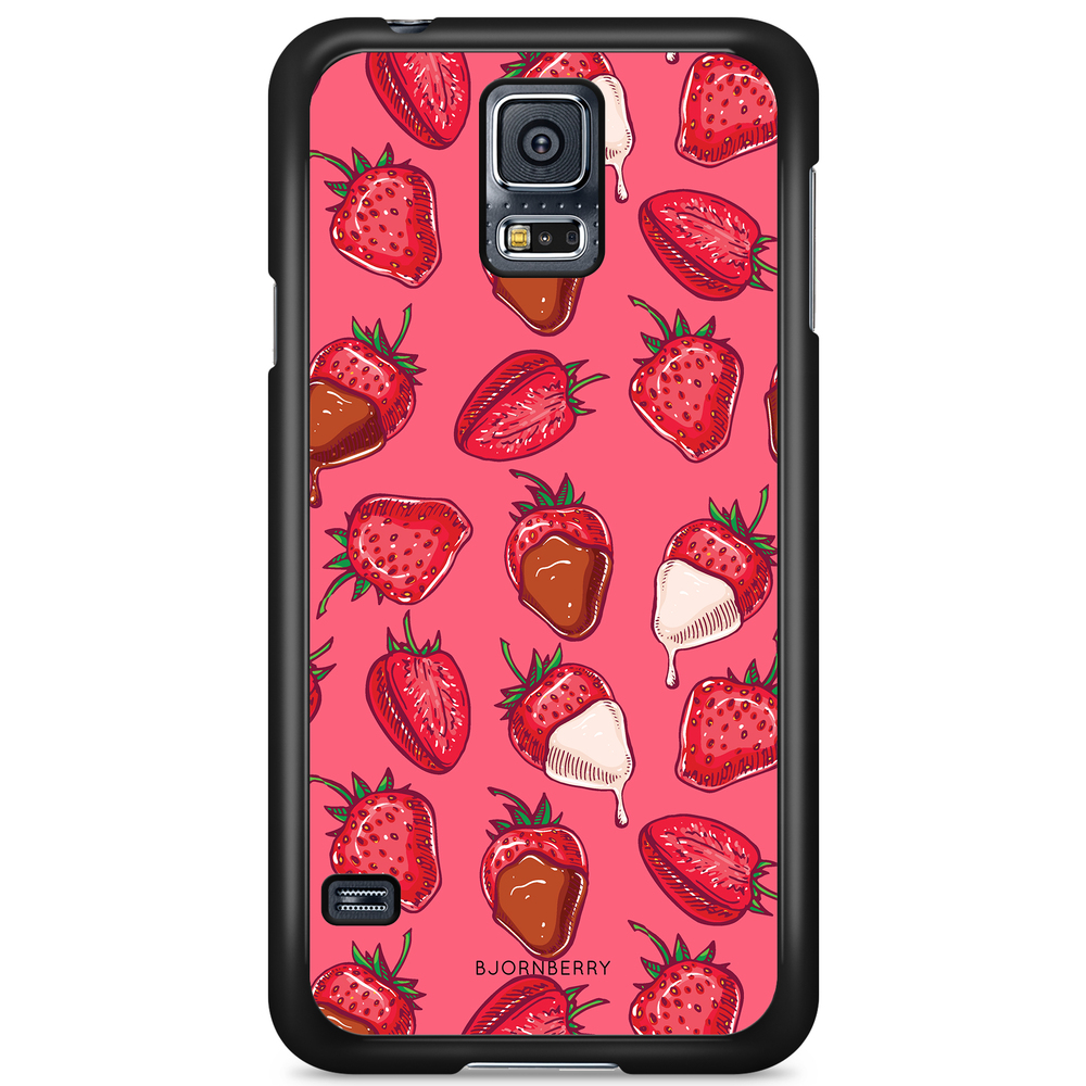 Samsung Galaxy S5/S5 NEO Case - Strawberry Chocolate
