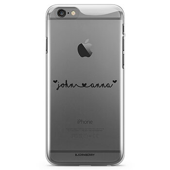 iPhone 6/6s TPU Case Custom - Name ❤ Name