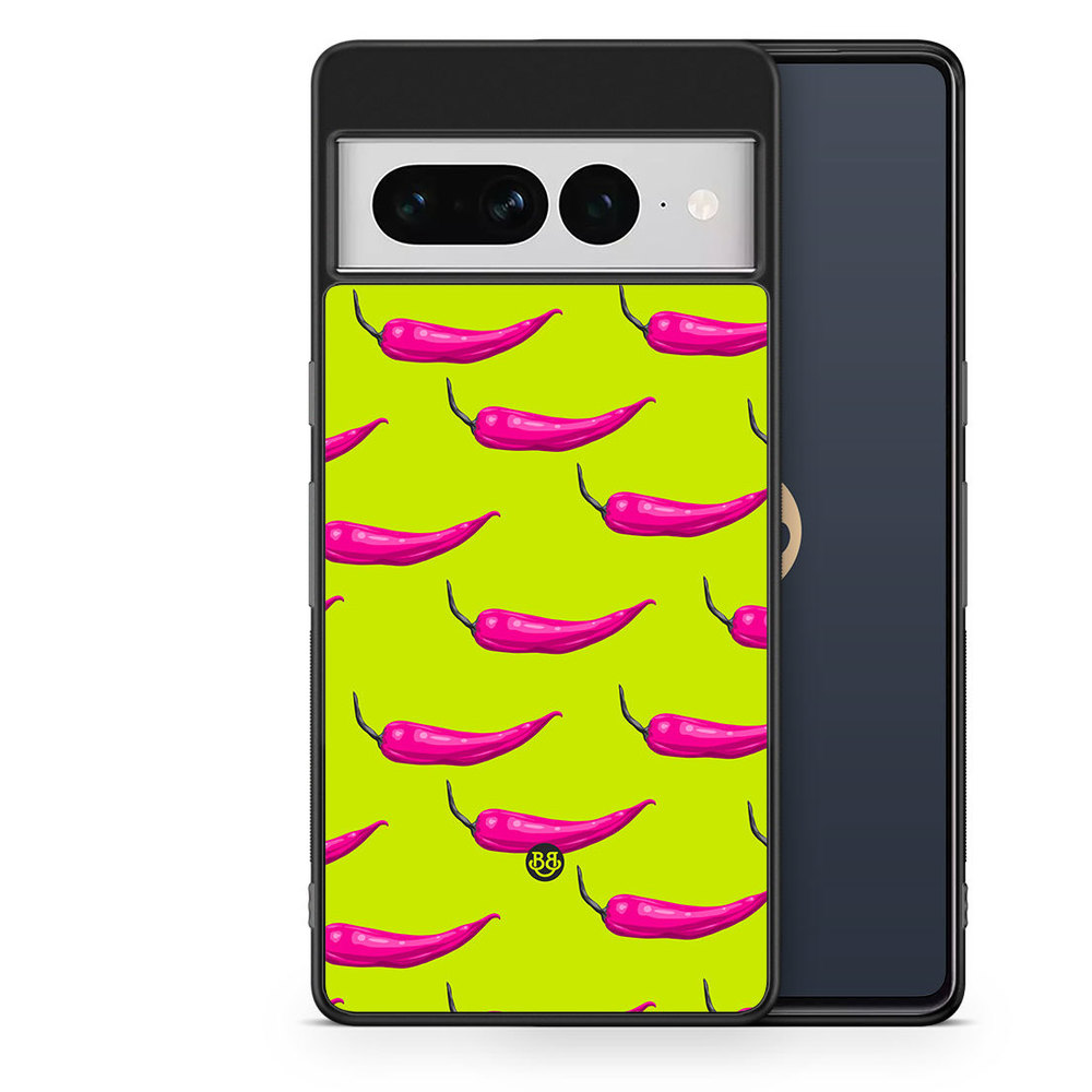 Google Pixel 7 Pro Case - Chilli Pattern