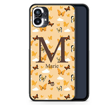 Nothing Phone (1) Custom Case - AWAKEN - Orange Butterfly