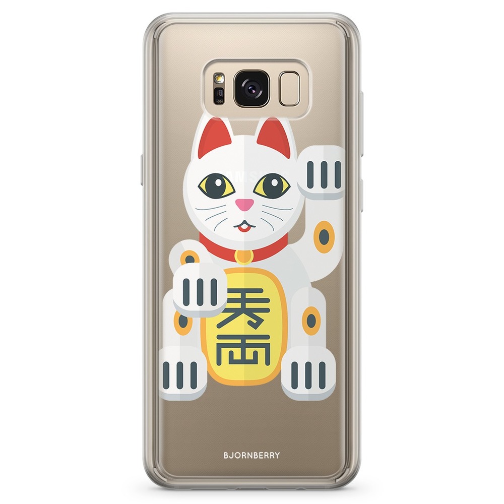 Samsung Galaxy S8 Plus Fashion Skal - Lucky Cat