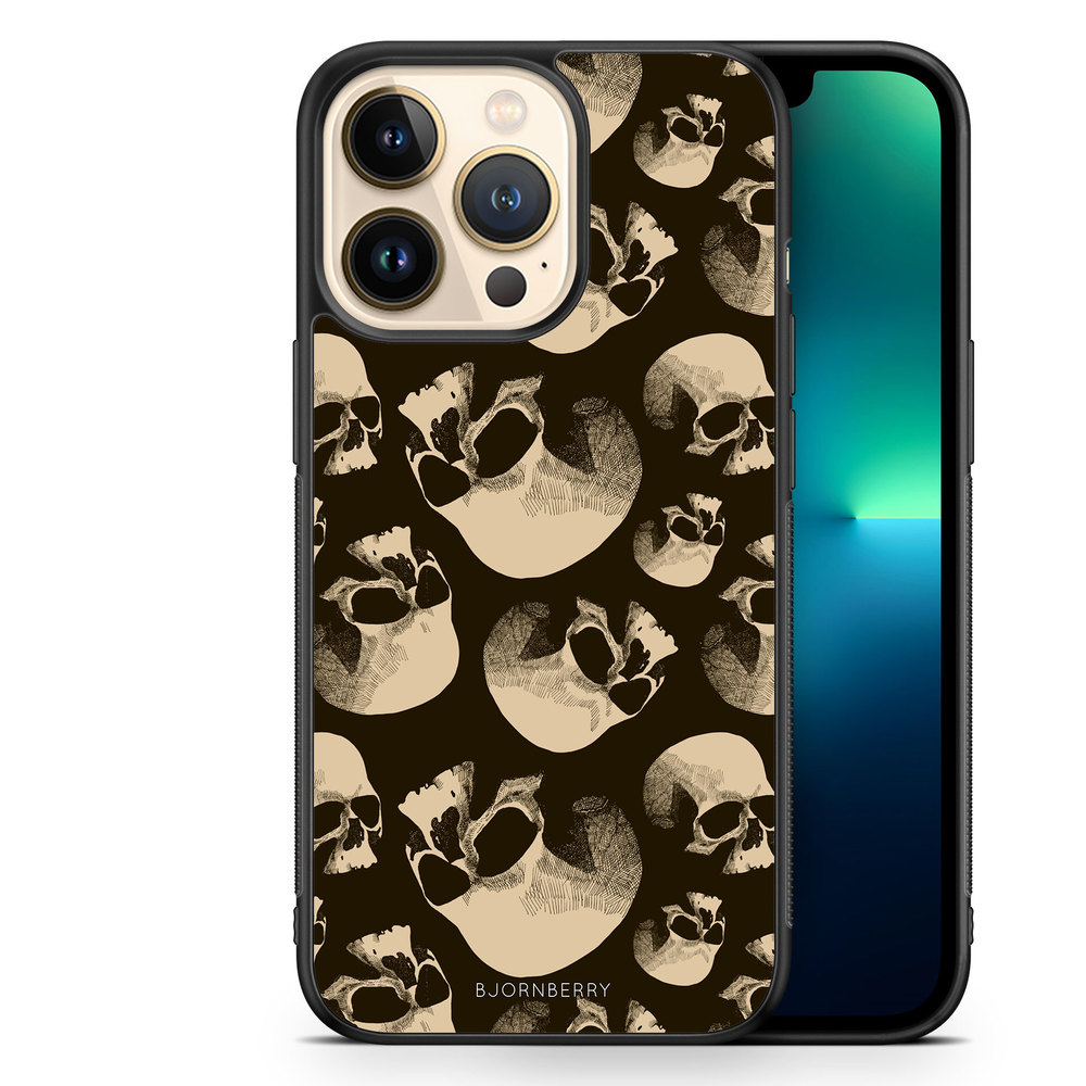 iPhone 13 Pro Case - Skull Pattern