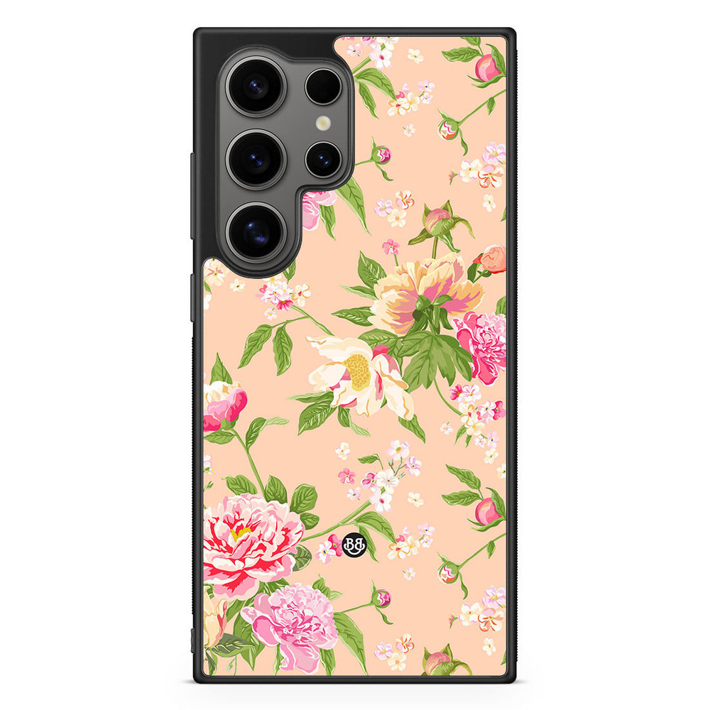 Samsung Galaxy S24 Ultra Case - Peony Flowers