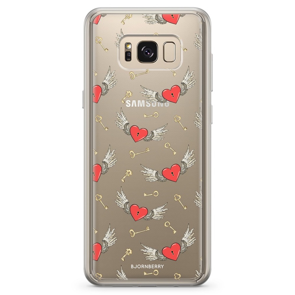 Samsung Galaxy S8 Plus Fashion Case - Hearts 'n Wings