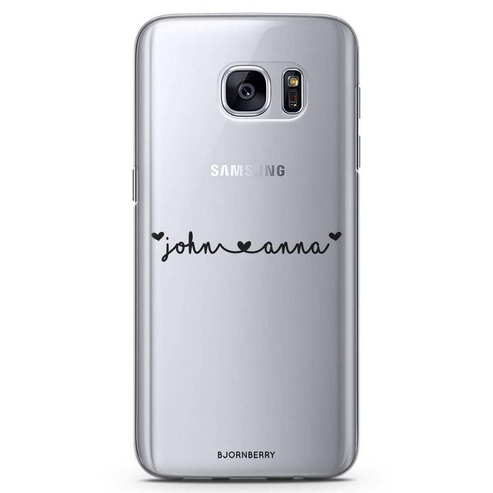 Samsung Galaxy S7 Edge TPU Custom Case - Name ❤ Name