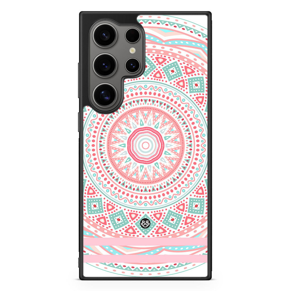 Samsung Galaxy S24 Ultra Case - Pastel Mandala