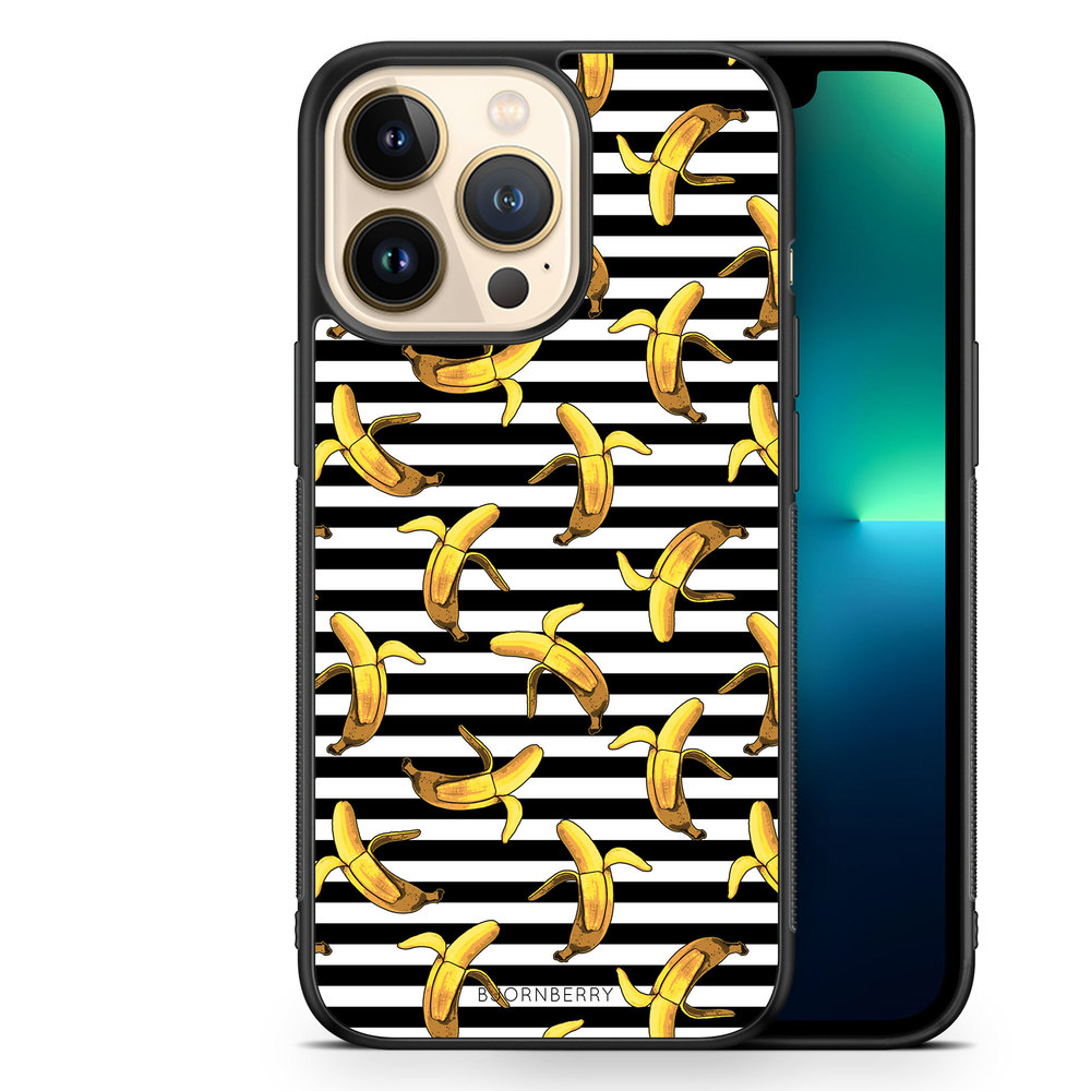iPhone 13 Pro Case - Banana Pattern