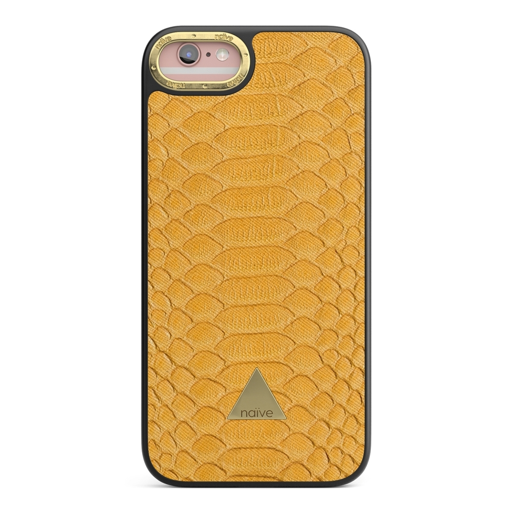 Naive iPhone 6/6s Case - Yellow Snake