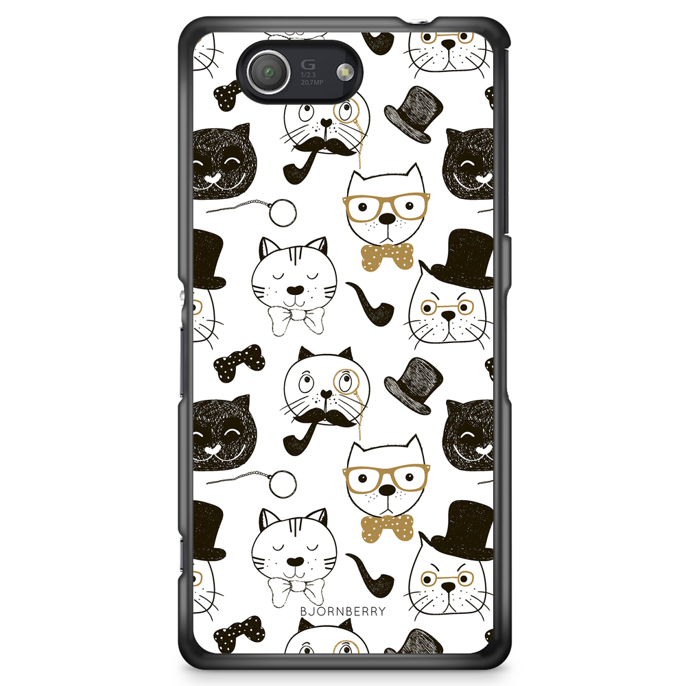 Sony Xperia Z3 Compact Case - Cartoon Cats