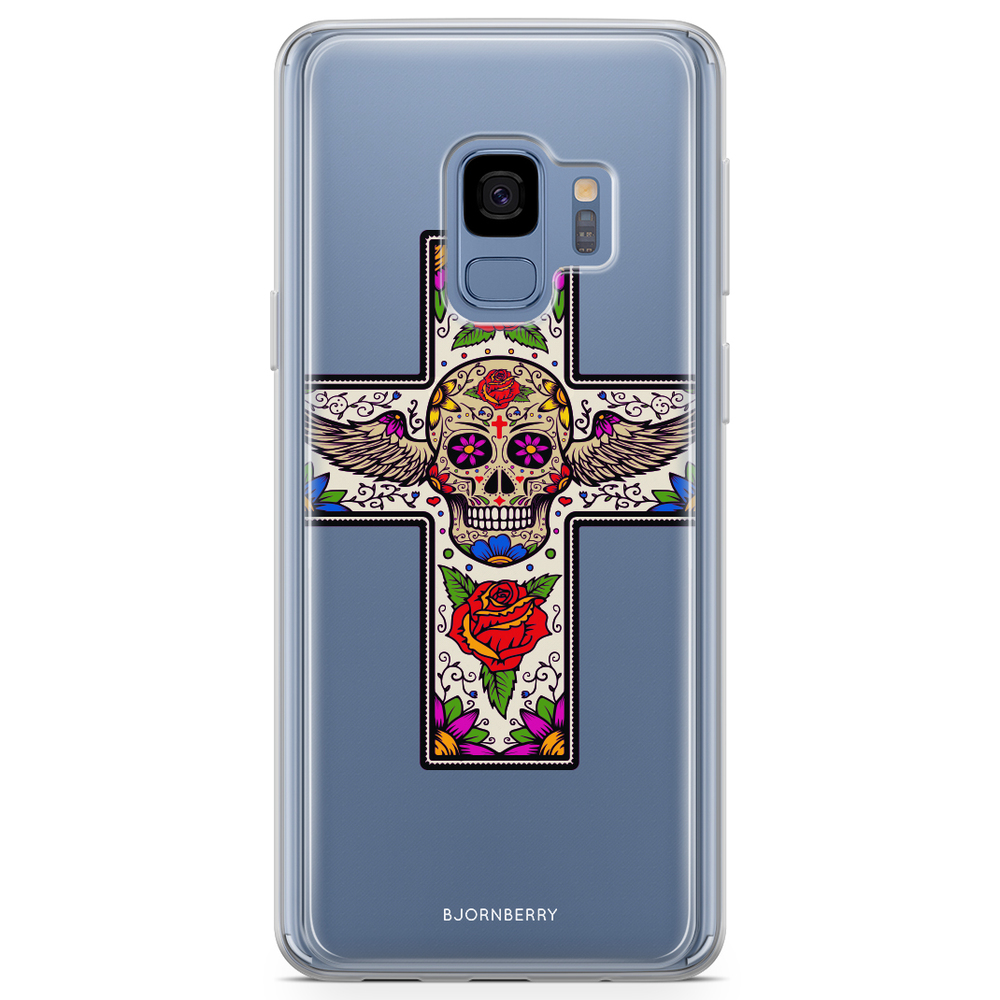 Samsung Galaxy S9 Fashion Case - Skull Cross