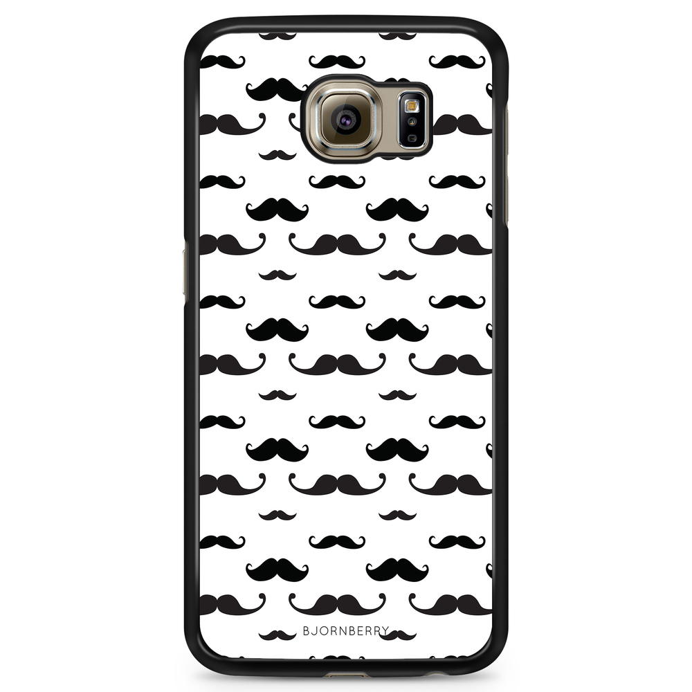 Samsung Galaxy S6 Edge Case - Mustache Pattern