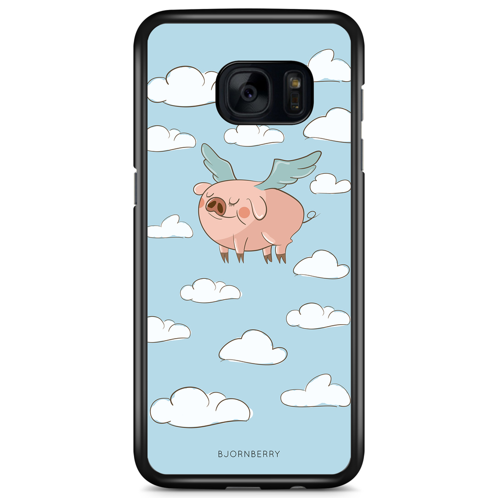 Samsung Galaxy S7 Case - Flying Pig