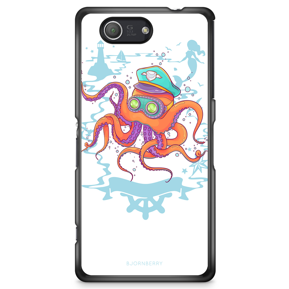 Sony Xperia Z3 Compact Case - Captain Octopus