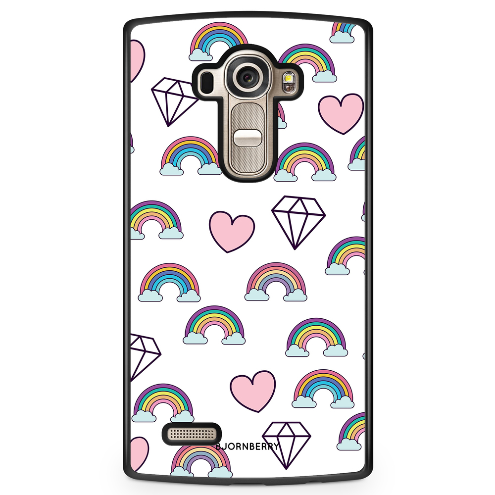 LG G4 Case - Rainbows & Diamonds