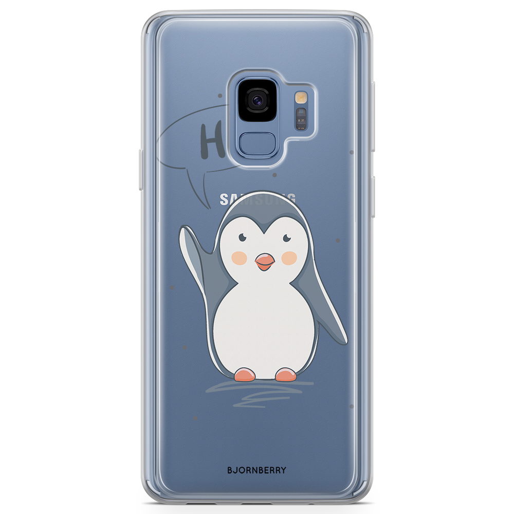 Samsung Galaxy S9 Fashion Case - Cute Penguins
