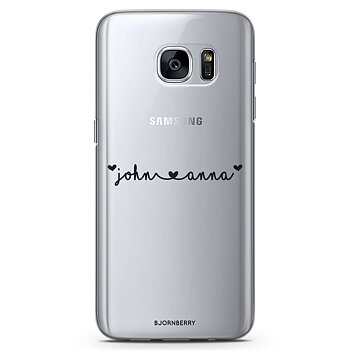 Samsung Galaxy S6 Edge TPU Custom Case - Name ❤ Name