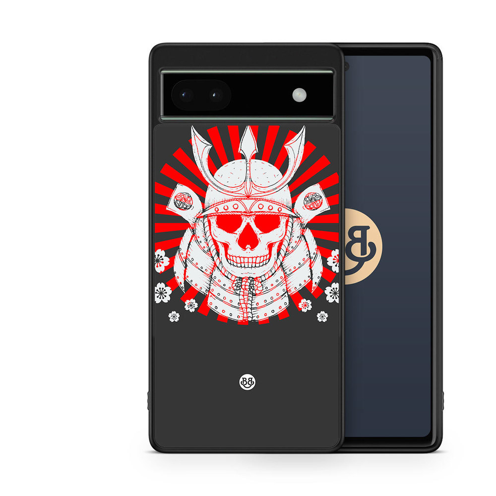 Google Pixel 6a Case - Samurai skull