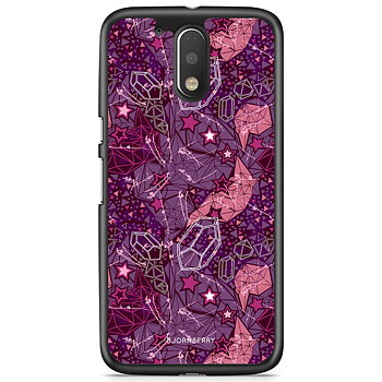 Moto G4/G4 Plus Case - Purple Stars