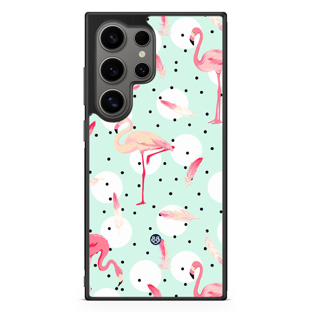 Samsung Galaxy S24 Ultra Case - Flamingos