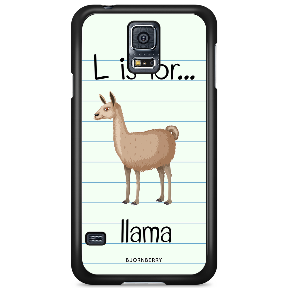 Samsung Galaxy S5/S5 NEO Case - L Is For Llama
