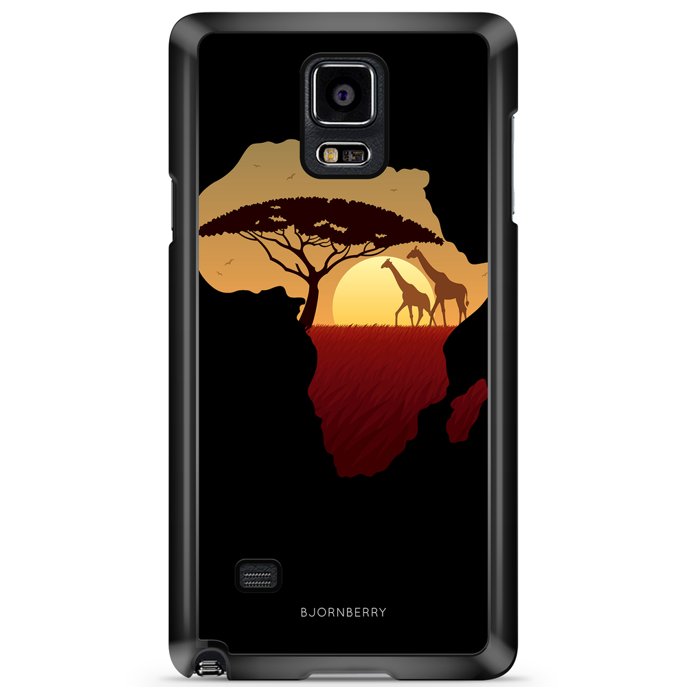 Samsung Galaxy Note 4 Case - Africa Black