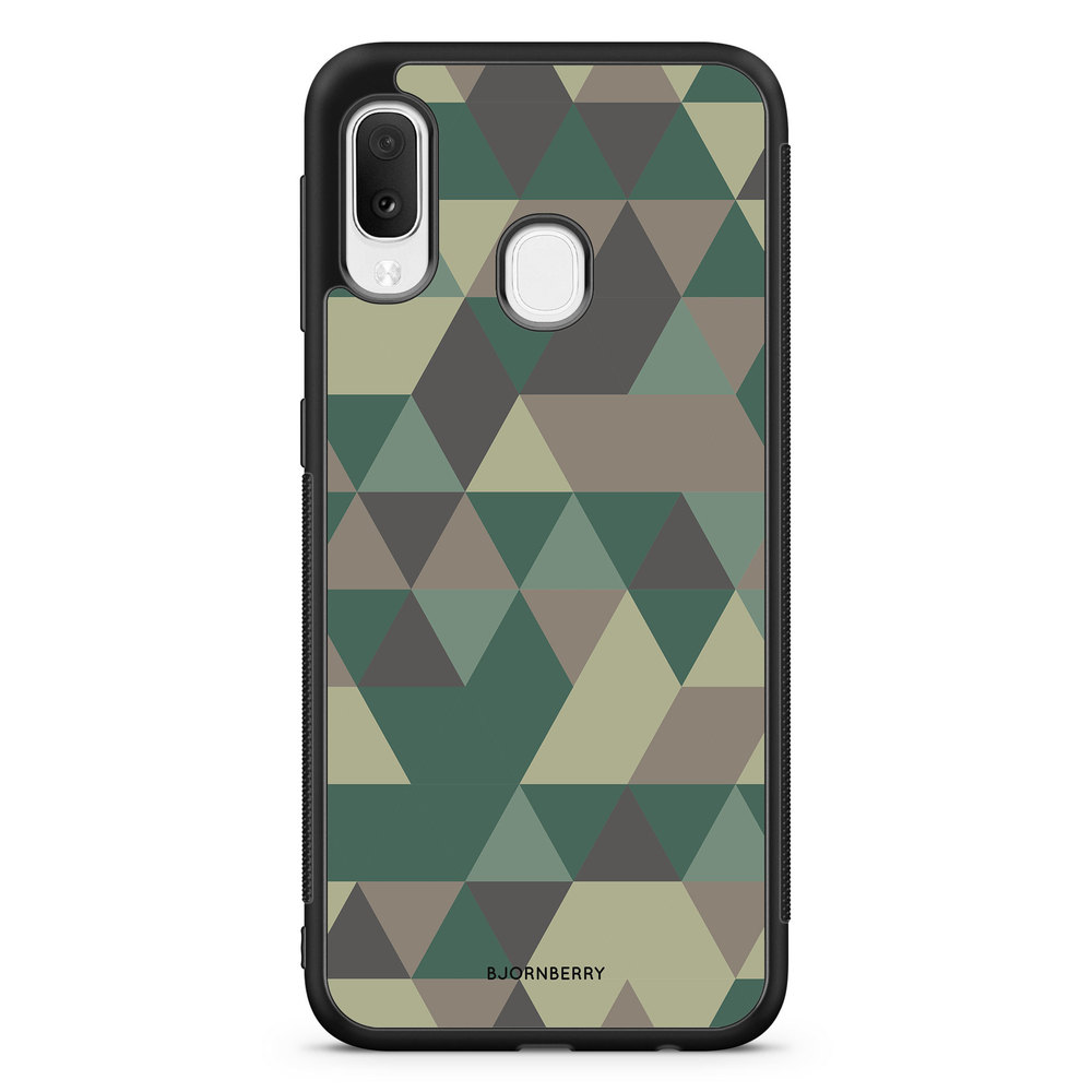 Samsung Galaxy A20e Skal - Camo Triangle