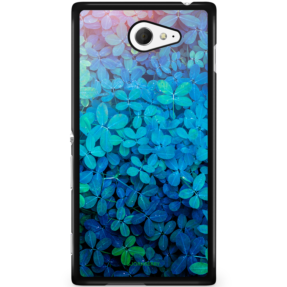 Sony Xperia M2 Aqua Case - Leaf Flowers