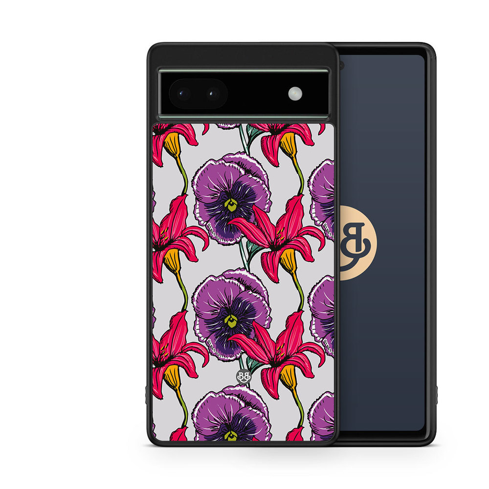 Google Pixel 6a Case - Flowers