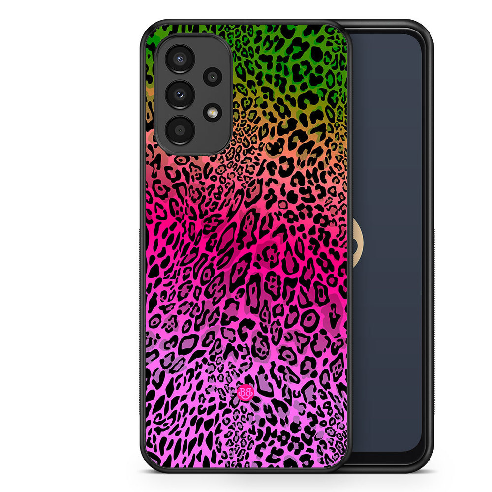 Samsung Galaxy A13 Case - Gradient Leopard