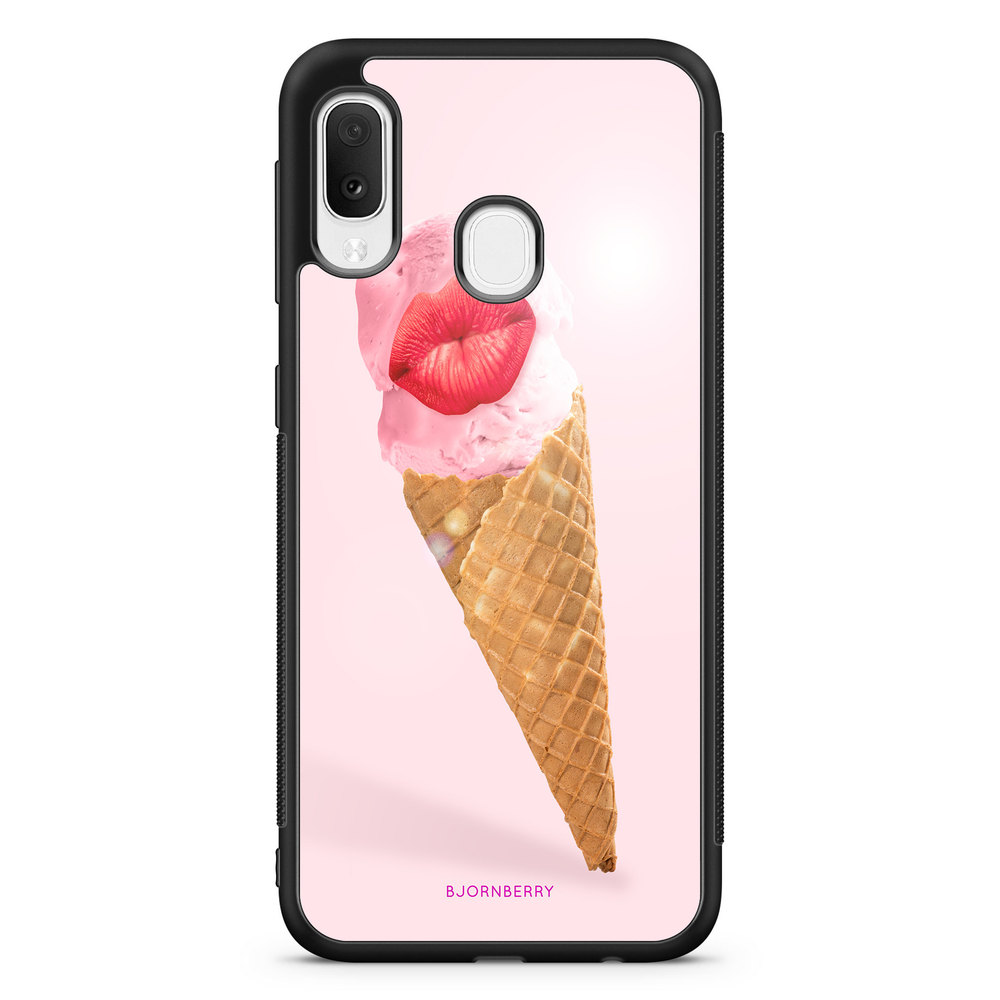 Samsung Galaxy A20e Case - Lips Ice Cream