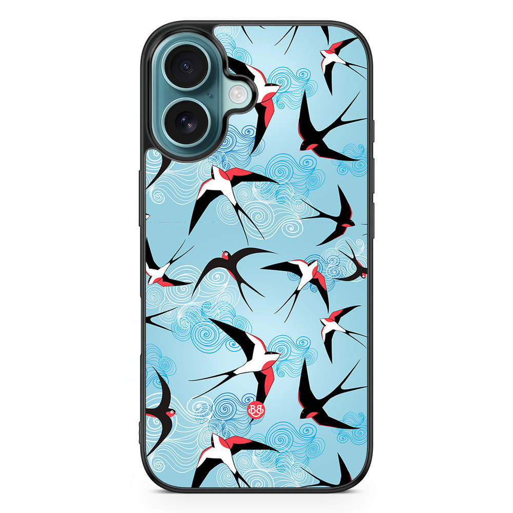 iPhone 16 Case - Swallows