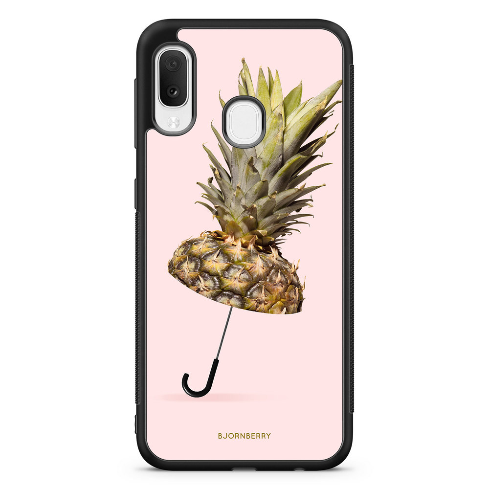 Samsung Galaxy A20e Case - Pineapple Umbrella